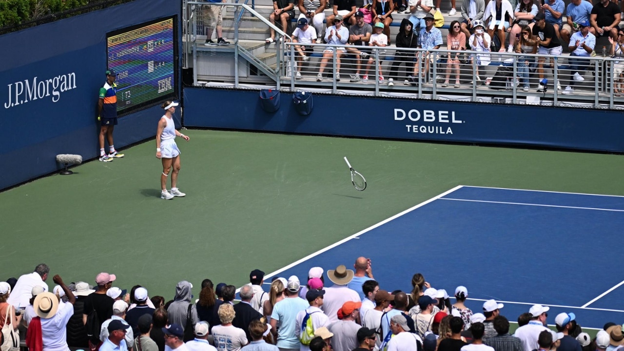 Liudmila Samsonova feeds off crowd energy between points