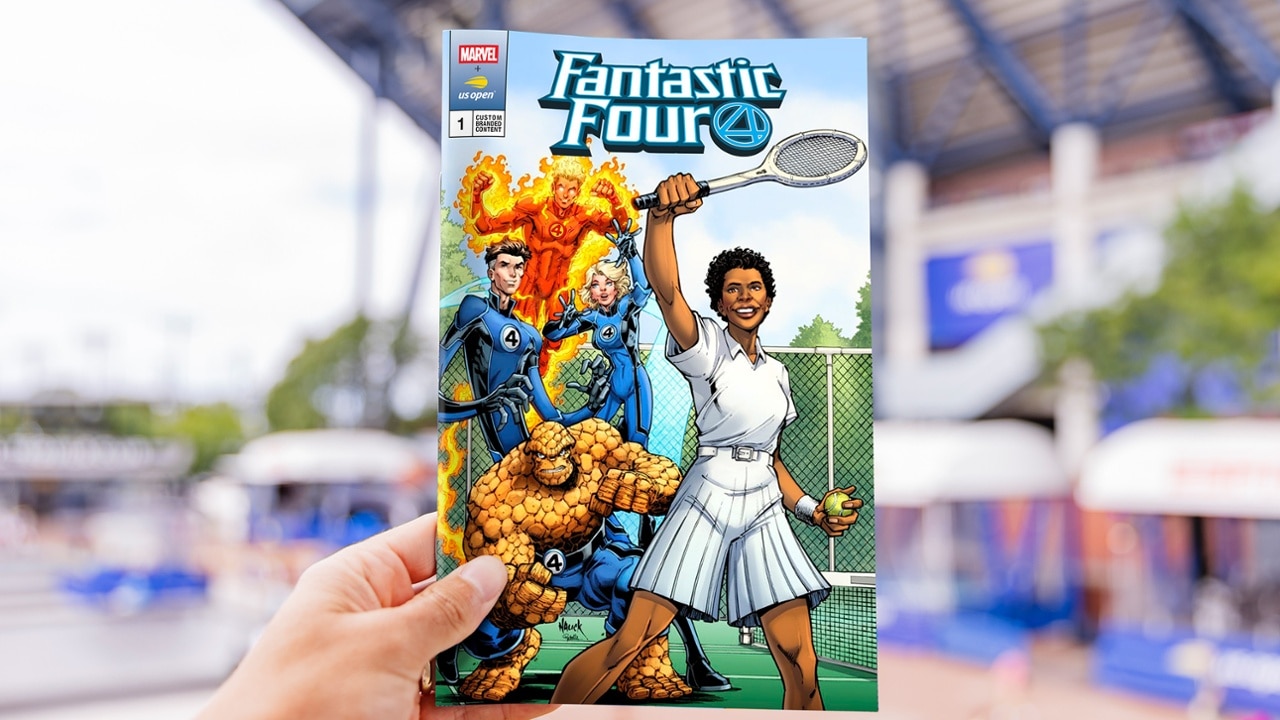 Comic-book tribute to Althea Gibson